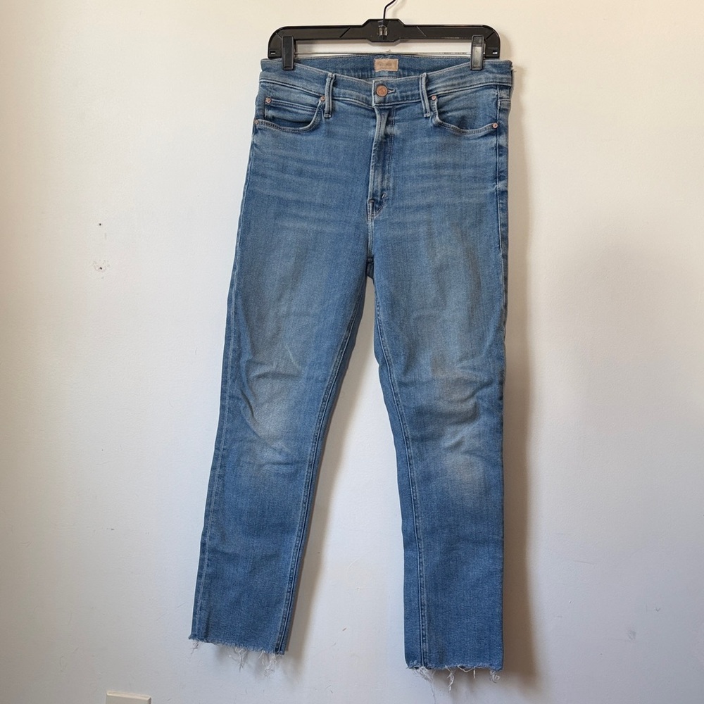 MOTHER High Rise Blue Jeans - Picture 8 of 13